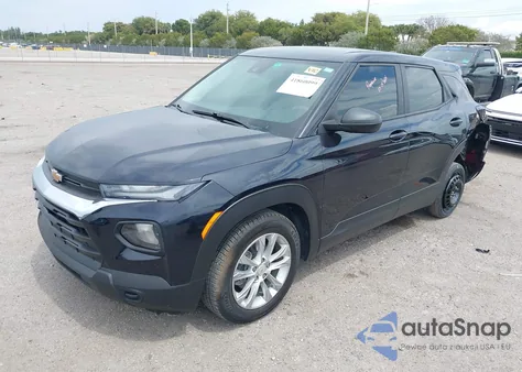 2021 Chevrolet Trailblazer Fwd Ls из США, поврежденный, VIN KL79MMS25MB009205